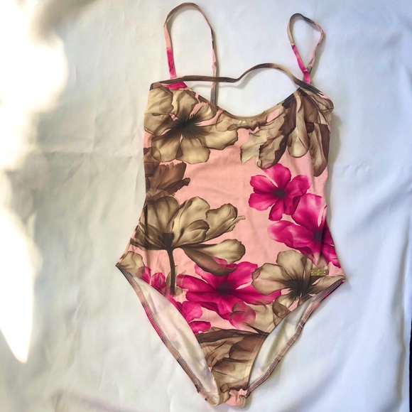 Versace Other - Versace one-piece Floral Bathing Suit